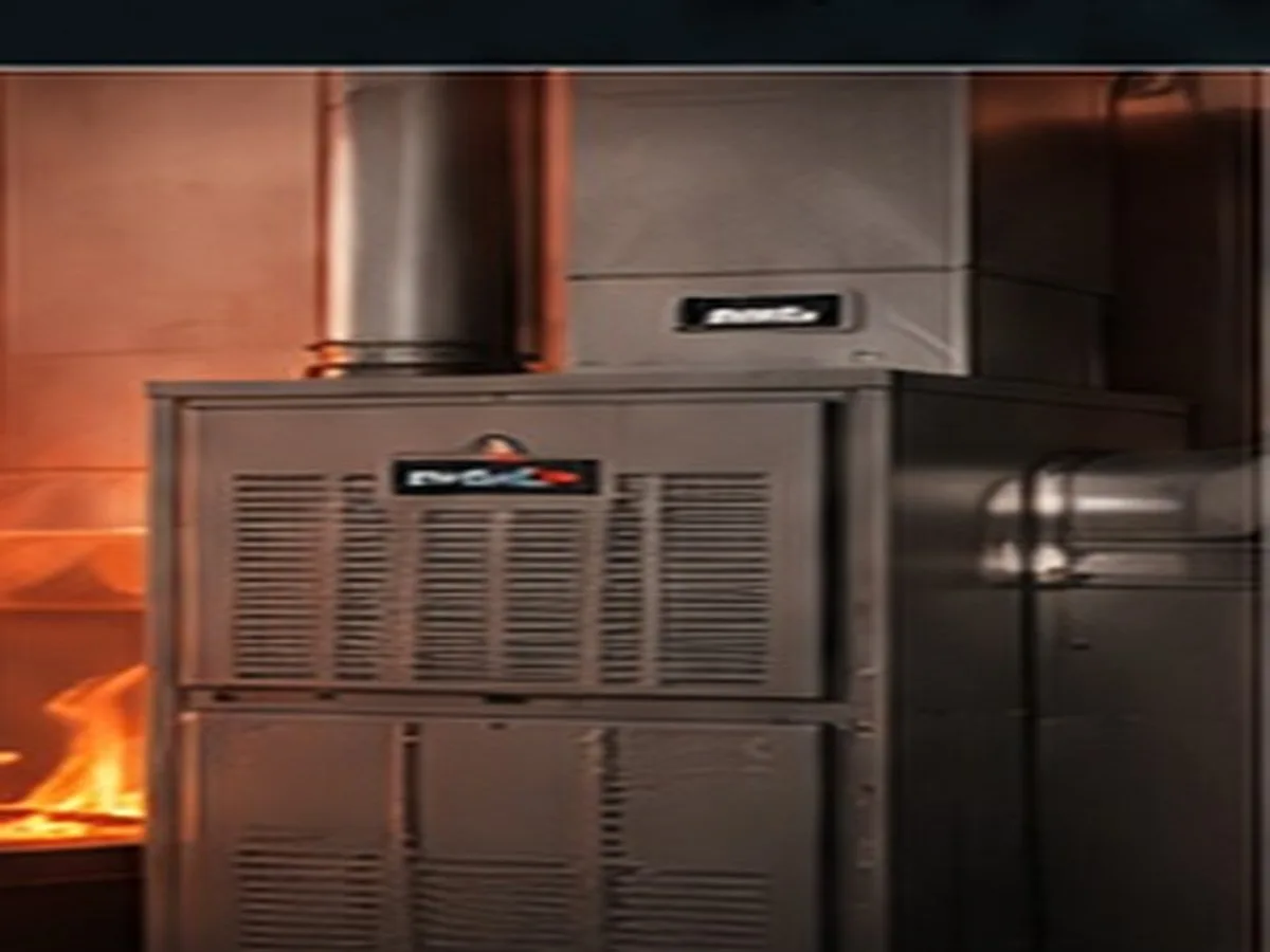 HVAC heating equipment ready for service